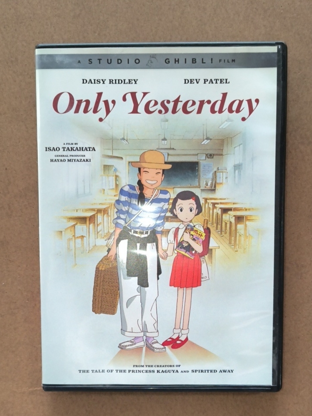 Only Yesterday (DVD, Studio Ghibli, 2016)
